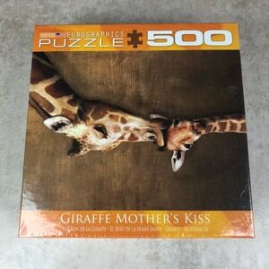 Eurographics Jigsaw Puzzle Giraffes 500